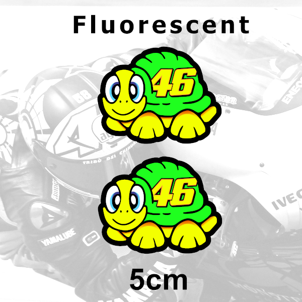 Picture of Valentino Rossi Sticker 5cm Turtle 2012